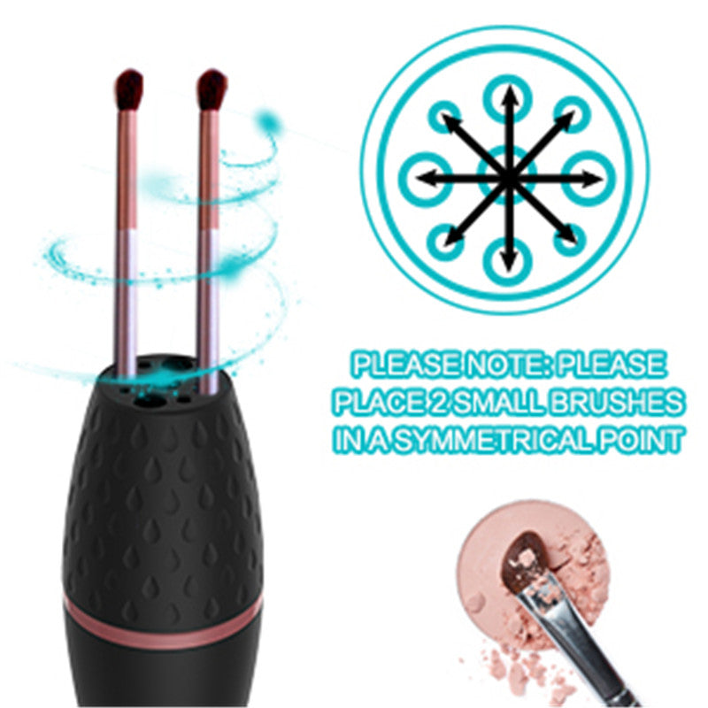 SparkleClean Electric Makeup Brush Cleaner