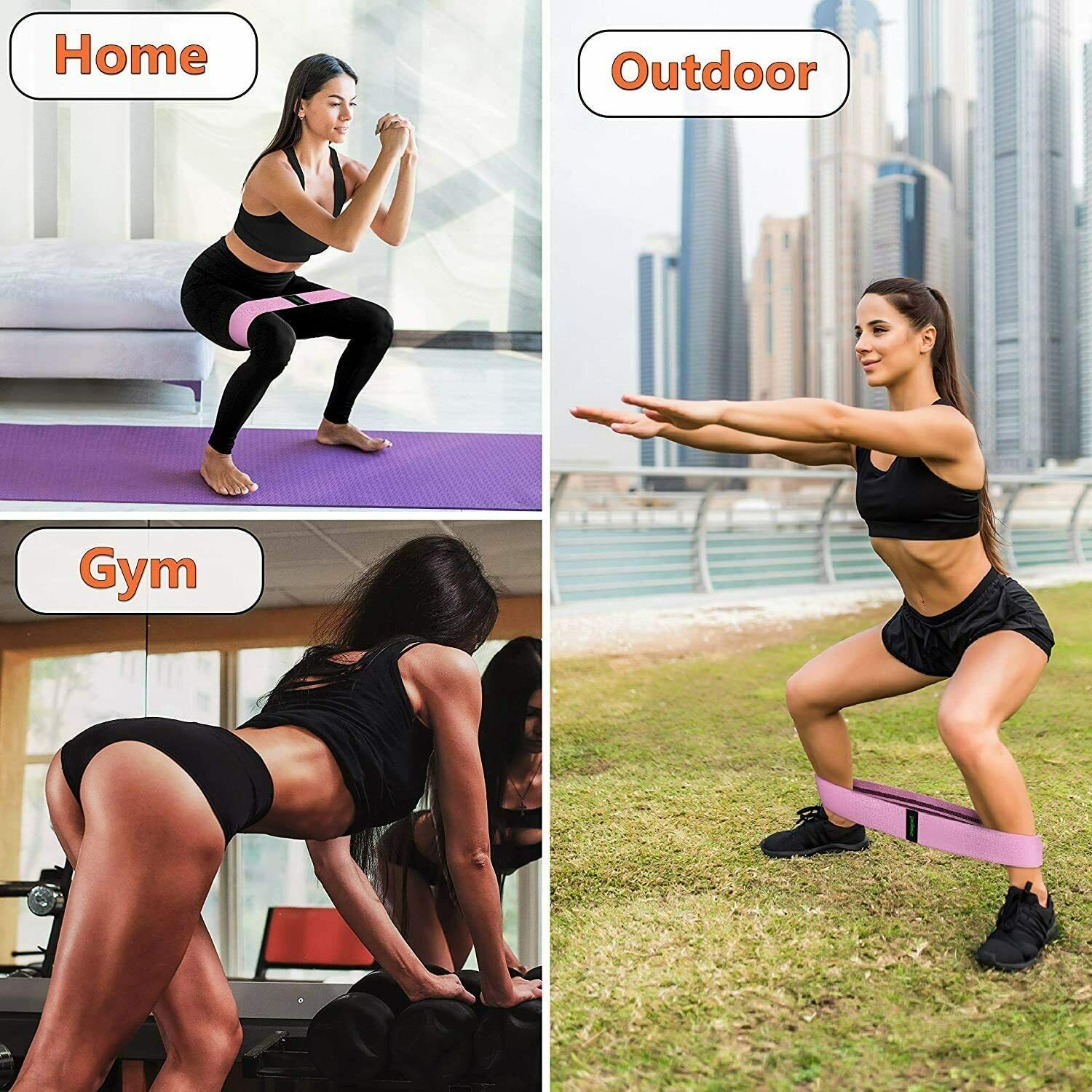 Legs & Butt Workout Exercise Band