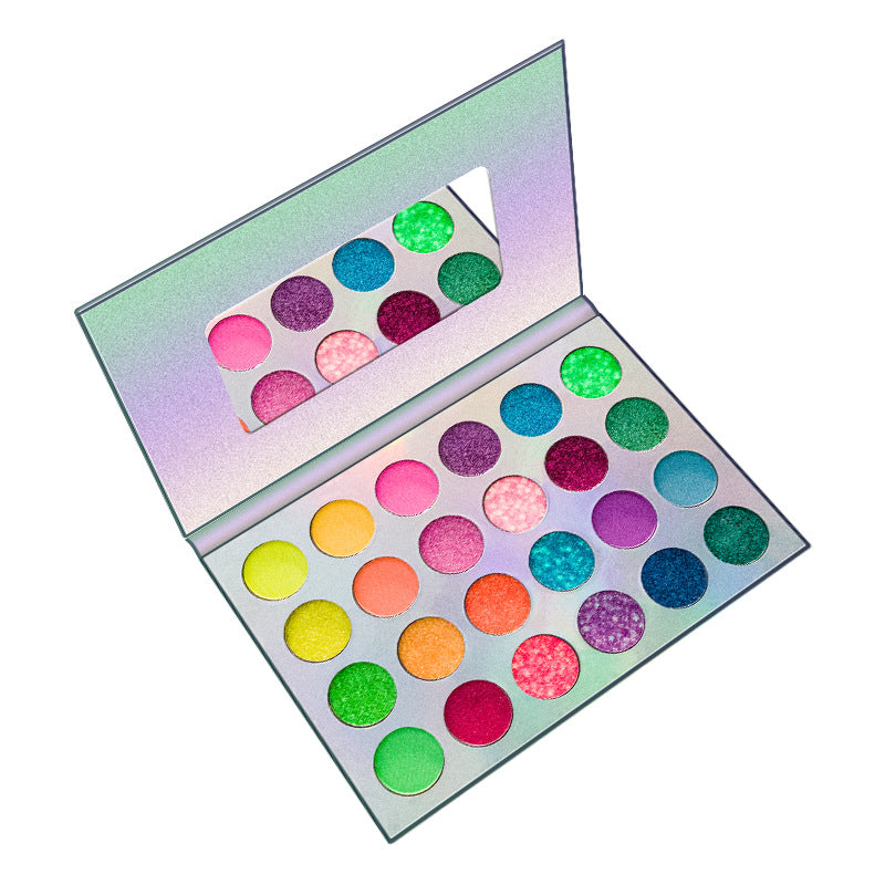 RadiantGlow UV Glow-in-The-Dark Eyeshadow Palette