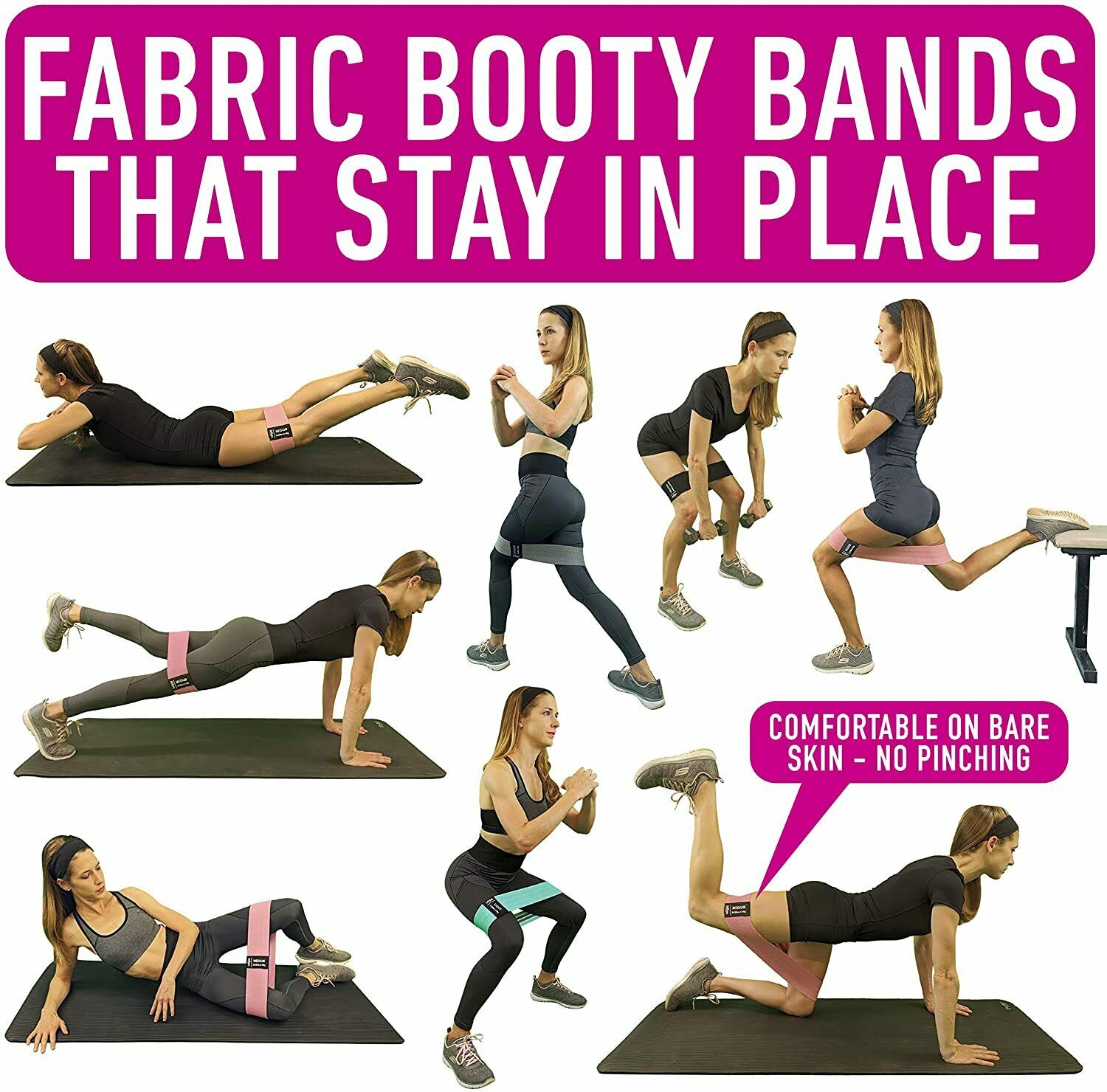 Legs & Butt Workout Exercise Band