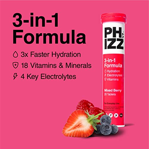 Phizz Electrolytes, Multivitamin & Hydration Tablets