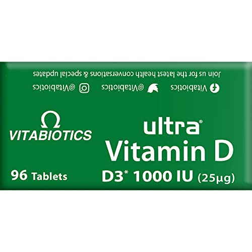 Vitabiotics Ultra Vitamin D Tablets 1000IU