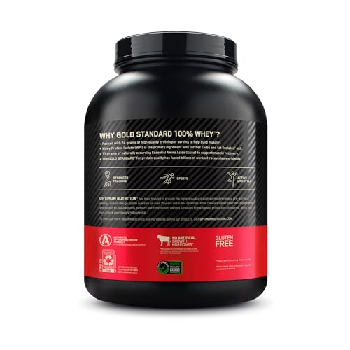 Gold Standard 100% Whey Muscle Building and Recovery Protein Powder