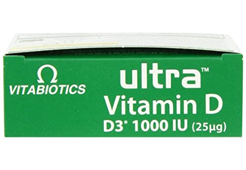 Vitabiotics Ultra Vitamin D Tablets 1000IU