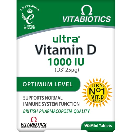 Vitabiotics Ultra Vitamin D Tablets 1000IU