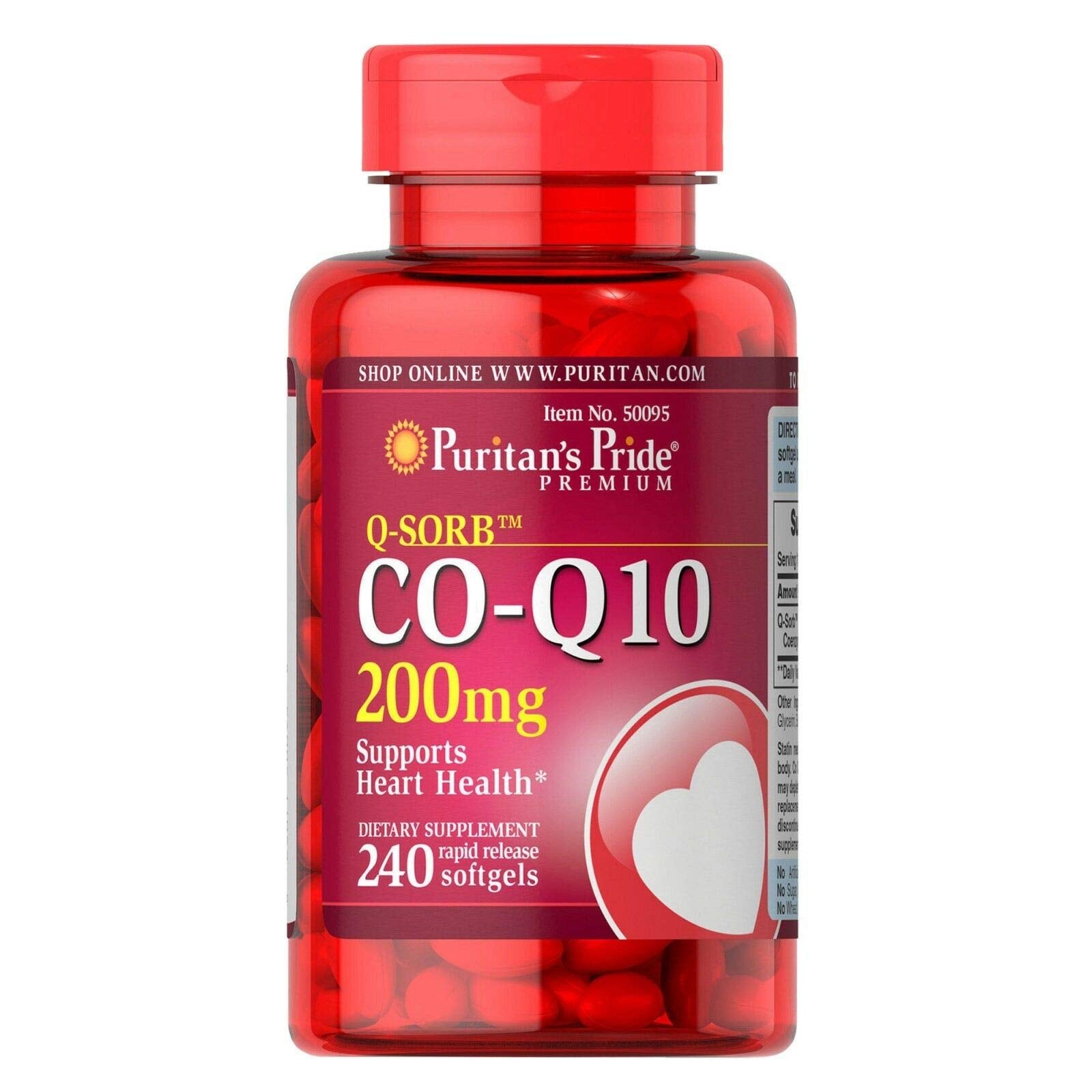 Puritan's Pride CoQ10 200mg Capsule