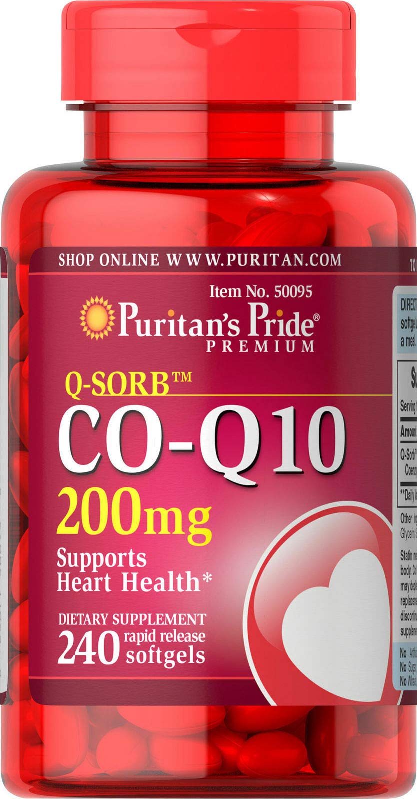 Puritan's Pride CoQ10 200mg Capsule